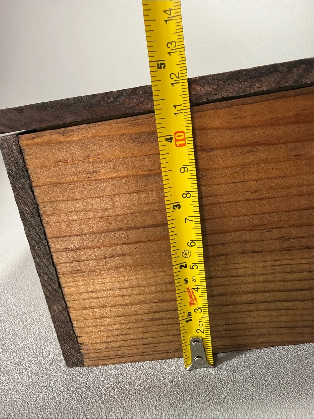 Nordstrom Brown Wooden Storage Box